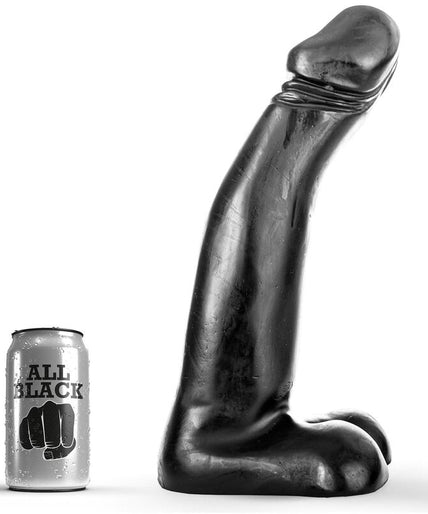 ALL BLACK - REALISTIC BLACK FISTING DILDO 29 CM ALL BLACK - REALISTIC BLACK FISTING DILDO 29 CM