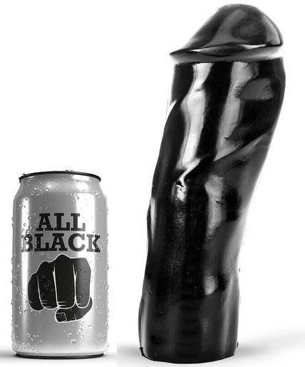 ALL BLACK - DILDO REALISTIC 20 CM ALL BLACK - DILDO REALISTIC 20 CM