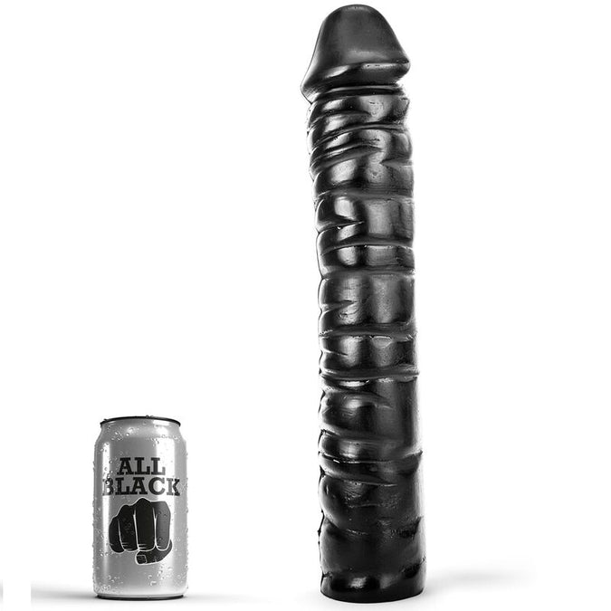 GEHEEL ZWART - DONG 38 CM