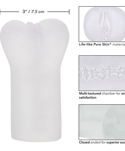 Calexotics – Boundless Vulva Stroker Transparant Calexotics – Boundless Vulva Stroker Transparant