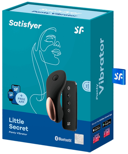 SATISFYER - LITTLE SECRET PANTY VIBRATOR SATISFYER - LITTLE SECRET PANTY VIBRATOR