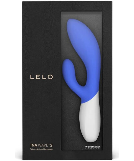 LELO – INA Wave 2 Rabbit Vibrator – California Sky LELO – INA Wave 2 Rabbit Vibrator – California Sky