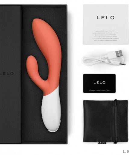 LELO – INA 3 Rabbit Vibrator – Coral LELO – INA 3 Rabbit Vibrator – Coral