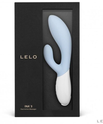LELO – INA 3 Rabbit Vibrator – Celeste LELO – INA 3 Rabbit Vibrator – Celeste