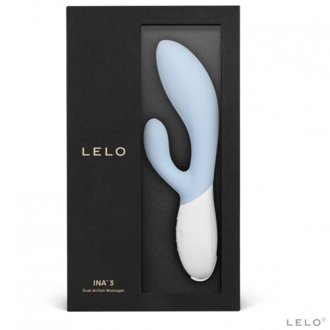 LELO – INA 3 Rabbit Vibrator – Celeste