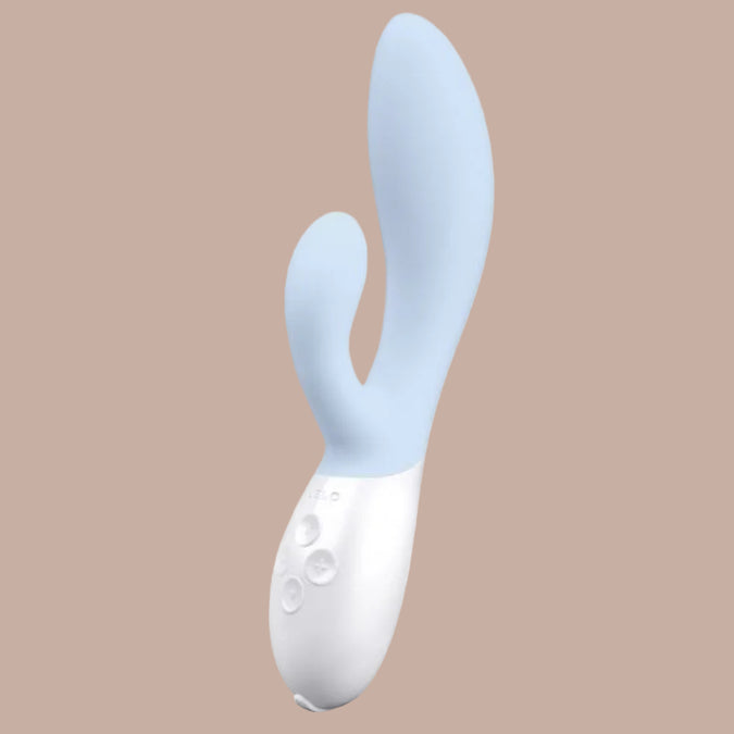 LELO – INA 3 Rabbit Vibrator – Celeste