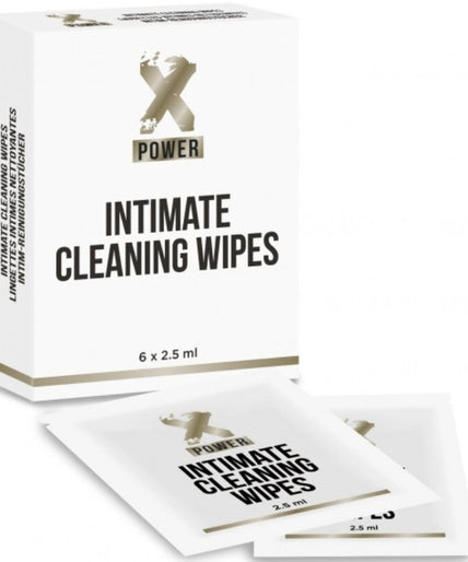 XPOWER - INTIMATE CLEANING WIPES 6 UNITS XPOWER - INTIMATE CLEANING WIPES 6 UNITS