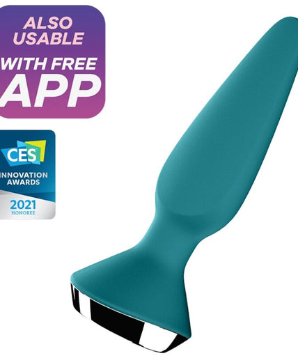 SATISFYER - PLUG ILICIOUS 1 PLUG VIBRATOR GREEN SATISFYER - PLUG ILICIOUS 1 PLUG VIBRATOR GREEN