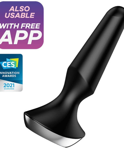 SATISFYER - PLUG ILICIOUS 2 PLUG VIBRATOR BLACK SATISFYER - PLUG ILICIOUS 2 PLUG VIBRATOR BLACK