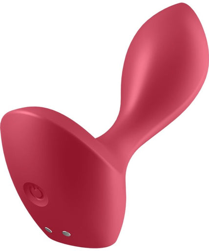 SATISFYER - BACKDOOR LOVER VIBRATING PLUG RED SATISFYER - BACKDOOR LOVER VIBRATING PLUG RED
