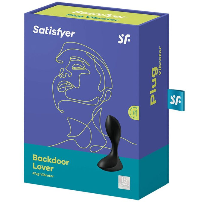 Satisfyer – Backdoor Lover Vibrationsplug Schwarz
