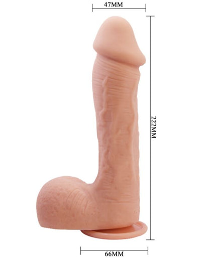 BAILE - JOHNSON REALISTIC SKIN DILDO 22 CM BAILE - JOHNSON REALISTIC SKIN DILDO 22 CM