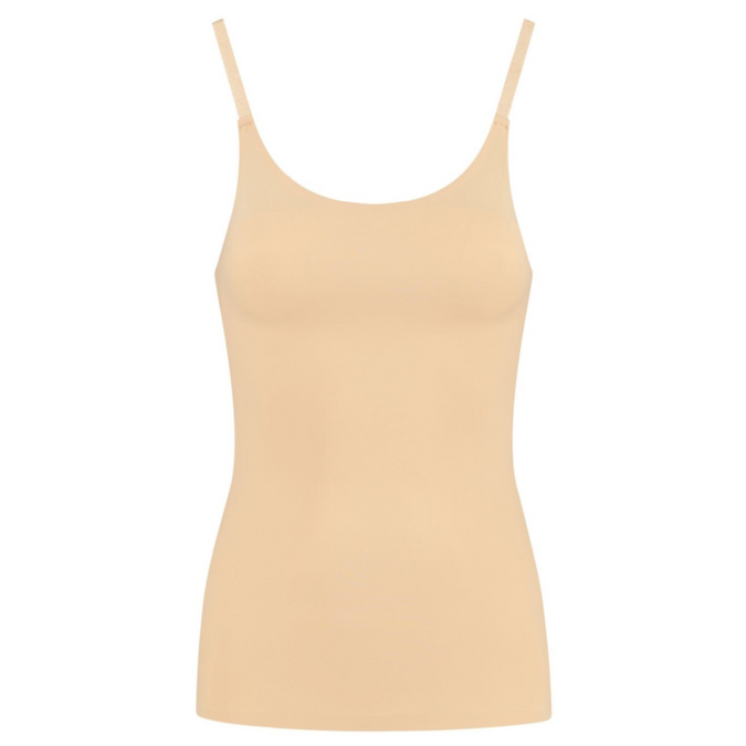 BYE-BRA - LICHTE CONTROLE T-SHIRT ONZICHTBAAR BEIGE MAAT L