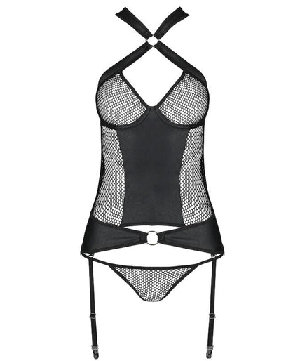 PASSION - AMANDA CORSET ECOLOGICAL LEATHER L/XL PASSION - AMANDA CORSET ECOLOGICAL LEATHER L/XL