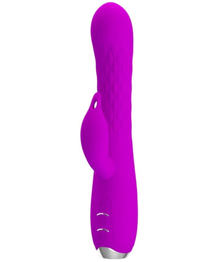 PRETTY LOVE - MOLLY VIBRATOR WITH RECHARGEABLE ROTATION PRETTY LOVE - MOLLY VIBRATOR WITH RECHARGEABLE ROTATION