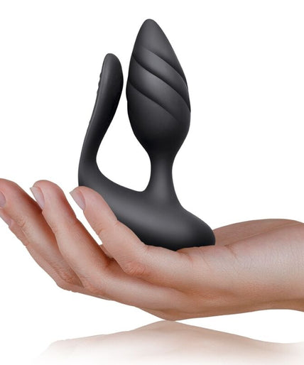 ROCKS-OFF - COCKTAIL PLUG REMOTE CONTROL - BLACK ROCKS-OFF - COCKTAIL PLUG REMOTE CONTROL - BLACK