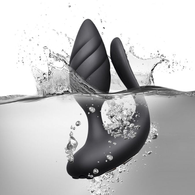 ROCKS-OFF - COCKTAIL PLUG AFSTANDSBEDIENING - ZWART