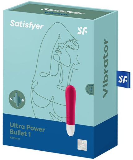 SATISFYER - ULTRA POWER BULLET 1 RED SATISFYER - ULTRA POWER BULLET 1 RED