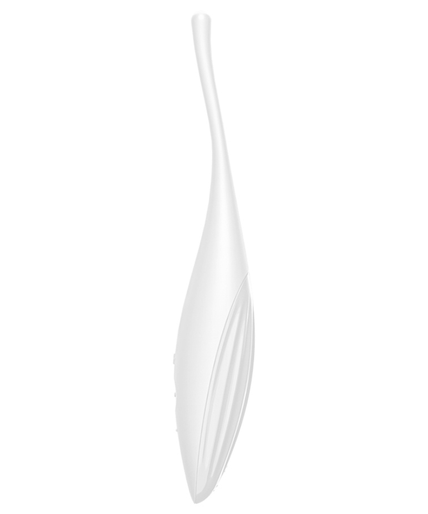 SATISFYER - TWIRLING JOY CLIT TIP VIBRATOR WHITE SATISFYER - TWIRLING JOY CLIT TIP VIBRATOR WHITE
