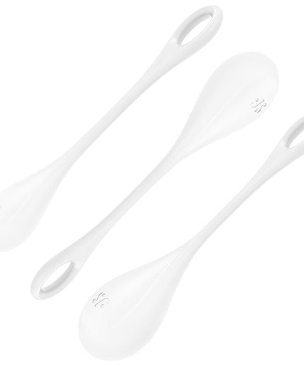 SATISFYER - YONI POWER 1 TRAINING SET WHITE SATISFYER - YONI POWER 1 TRAINING SET WHITE