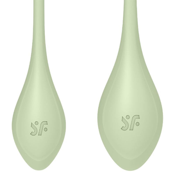 SATISFYER - YONI POWER 2 TRAINING SET GROEN