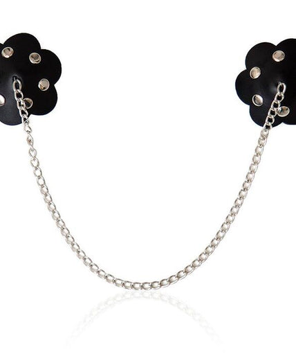 OHMAMA FETISH - PETAL NIPPLE SHIELD MET KETTING OHMAMA FETISH - PETAL NIPPLE SHIELD MET KETTING
