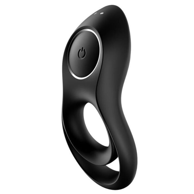 SATISFYER - LEGENDARY DUO RING VIBRATOR ZWART