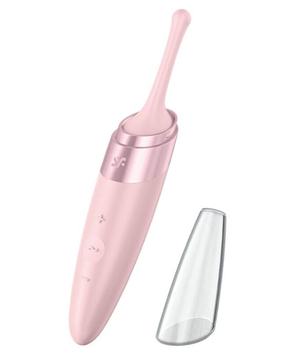 SATISFYER - TWIRLING DELIGHT CLIT TIP VIBRATOR PINK SATISFYER - TWIRLING DELIGHT CLIT TIP VIBRATOR PINK