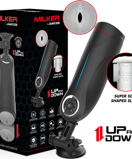 JAMYJOB - MILKER STROKER UP AND DOWN FUNCTION JAMYJOB - MILKER STROKER UP AND DOWN FUNCTION