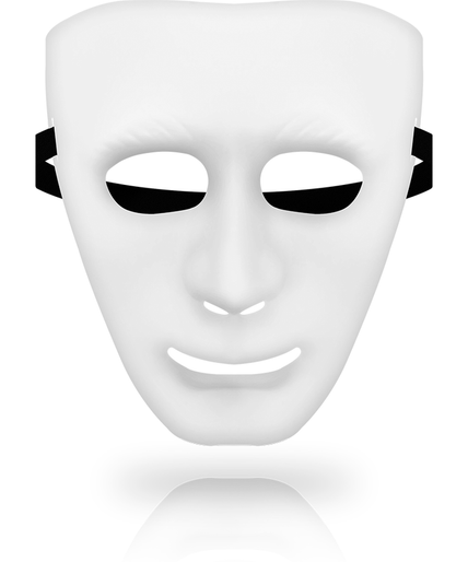 OHMAMA - MASKS WHITE MASK ONE SIZE OHMAMA - MASKS WHITE MASK ONE SIZE