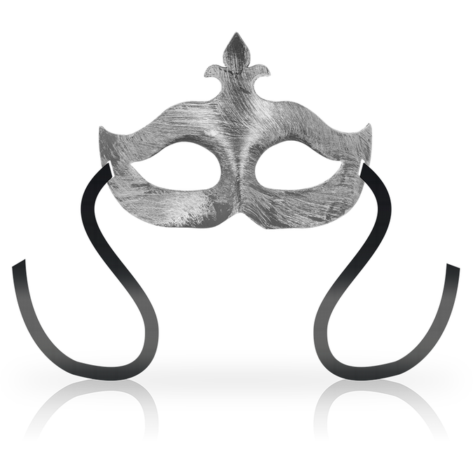 OHMAMA - MASKERS BLOEM DE LIS ZILVEREN MASKER