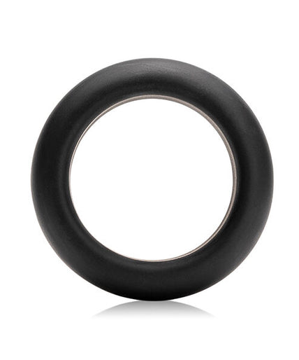JE JOUE - MAXIMUM STRETCH SILICONE COCK RING - BLACK JE JOUE - MAXIMUM STRETCH SILICONE COCK RING - BLACK