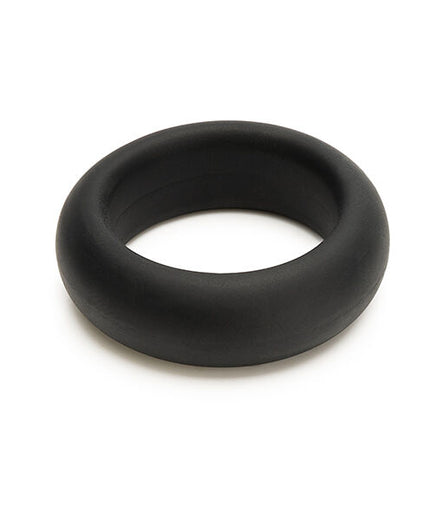 JE JOUE - MAXIMUM STRETCH SILICONE COCK RING - BLACK JE JOUE - MAXIMUM STRETCH SILICONE COCK RING - BLACK