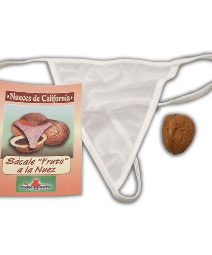 DIABLO PICANTE - WALNUT WITH A SURPRISE THONG DIABLO PICANTE - WALNUT WITH A SURPRISE THONG