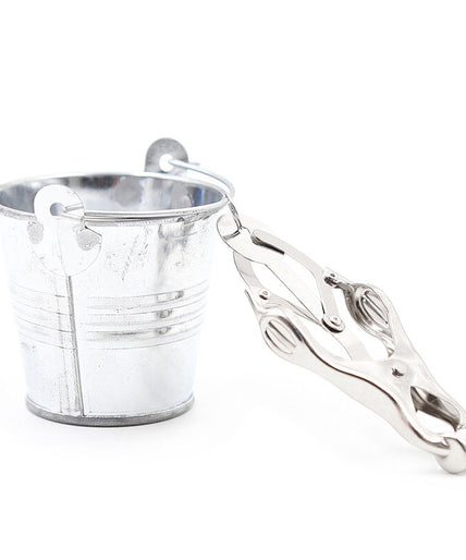 OHMAMA FETISH NIPPLE CLAMPS WITH BUCKETS OHMAMA FETISH NIPPLE CLAMPS WITH BUCKETS