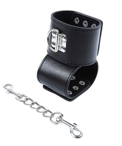OHMAMA FETISH - WRIST RESTRAINTS SNAP FASTEN METAL OHMAMA FETISH - WRIST RESTRAINTS SNAP FASTEN METAL