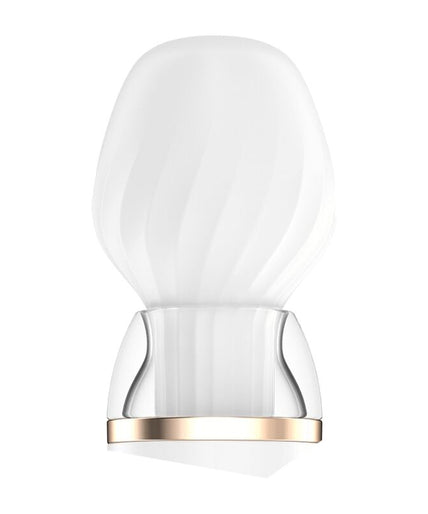 SATISFYER - DOUBLE WANDER APP WHITE SATISFYER - DOUBLE WANDER APP WHITE