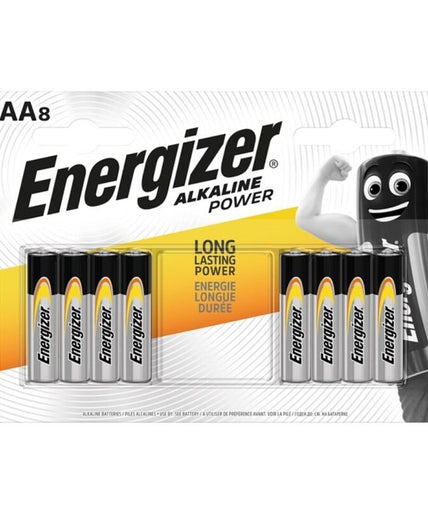ENERGIZER - ALKALINE BATTERIJ POWER AAA LR03 8 STUKS ENERGIZER - ALKALINE BATTERIJ POWER AAA LR03 8 STUKS