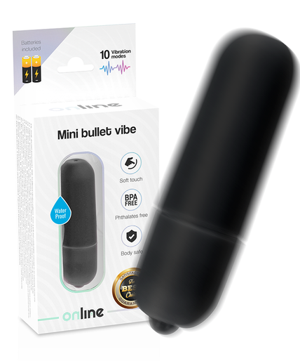 ONLINE - MINI BULLET VIBE BLACK ONLINE - MINI BULLET VIBE BLACK