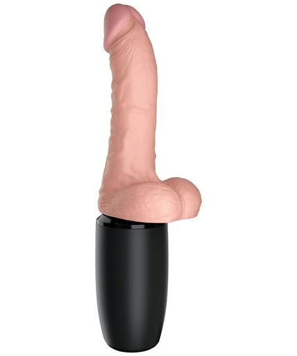 KING COCK - PLUS TRIPLE THREAT LIGHT SKIN TONE KING COCK - PLUS TRIPLE THREAT LIGHT SKIN TONE