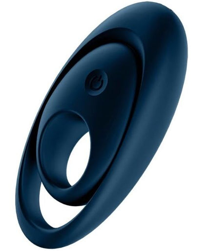 SATISFYER - GLORIOUS DUO RING VIBRATOR BLUE SATISFYER - GLORIOUS DUO RING VIBRATOR BLUE