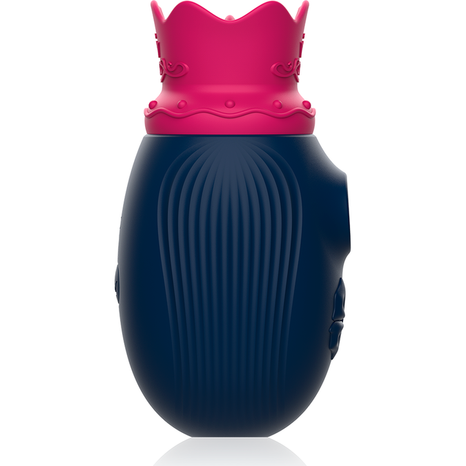 Intense – Clitorisstimulator met 10 zuig- en likmodi – Blauw