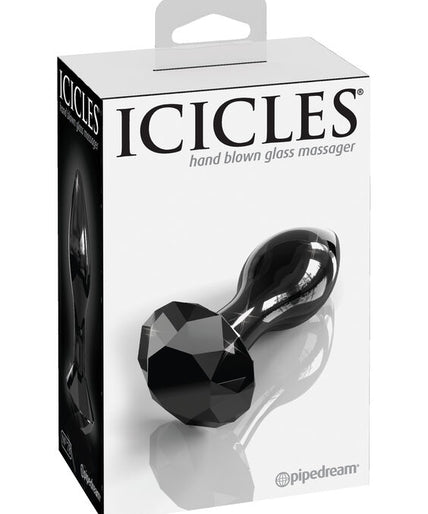 ICICLES - N. 78 GLASS ANAL PLUG ICICLES - N. 78 GLASS ANAL PLUG