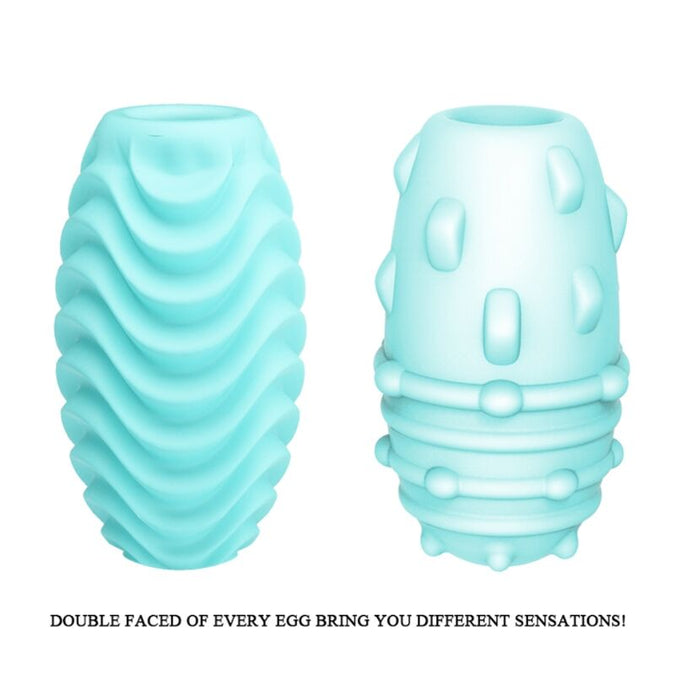 Pretty Love – Turquoise Double Sided Masturbator Egg