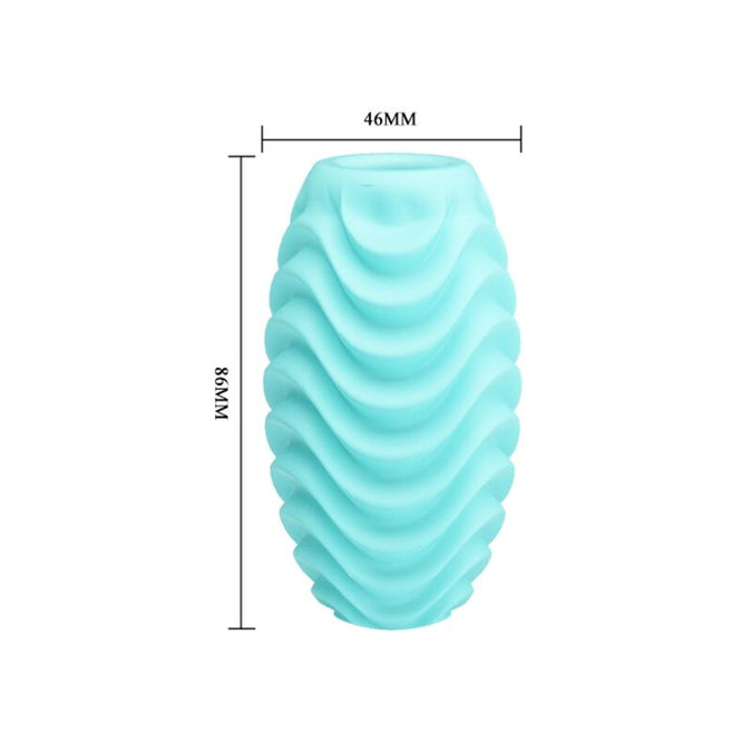 Pretty Love – Turquoise Double Sided Masturbator Egg