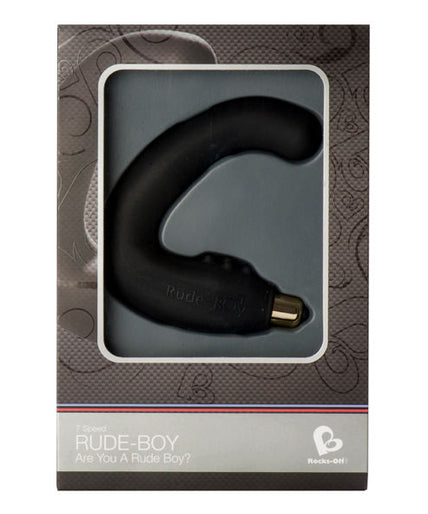 Rocks-Off – Rude Boy Prostate & Perineum Massager – Black Rocks-Off – Rude Boy Prostate & Perineum Massager – Black
