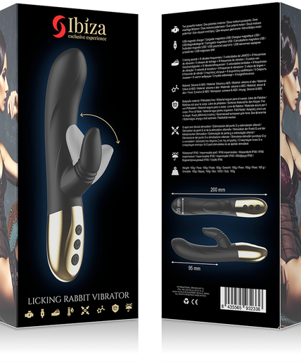 IBIZA - VIBRATOR NEW EXPERIENCE WITH LICKING RABBIT IBIZA - VIBRATOR NEW EXPERIENCE WITH LICKING RABBIT
