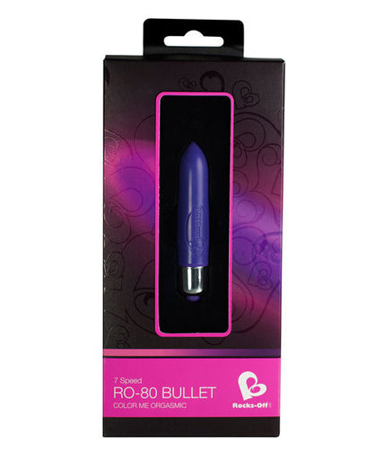 ROCKS-OFF - RO-80 MM COLOR CHANGIN VIBRATING BULLET 7 V ROCKS-OFF - RO-80 MM COLOR CHANGIN VIBRATING BULLET 7 V