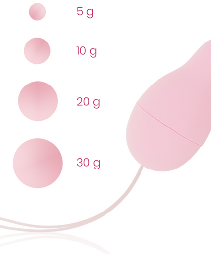 OHMAMA - PELVIC FLOOR DEVELOPER KEGEL WEIGHT SYSTEM OHMAMA - PELVIC FLOOR DEVELOPER KEGEL WEIGHT SYSTEM