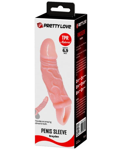 Baile – Penis Extender Sheath with Strap for Testicles 13.5 Cm Baile – Penis Extender Sheath with Strap for Testicles 13.5 Cm